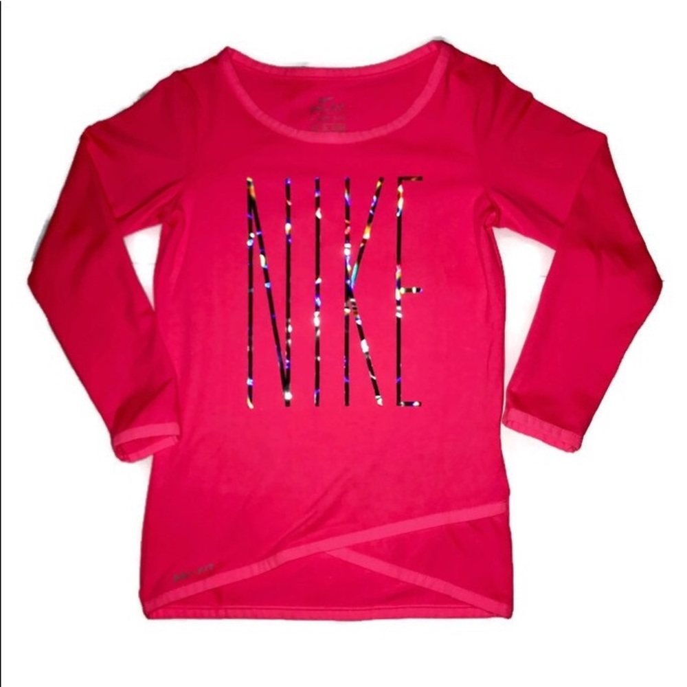 💖 Nike Dri-Fit Racer Pink Top 3T NWT 💖